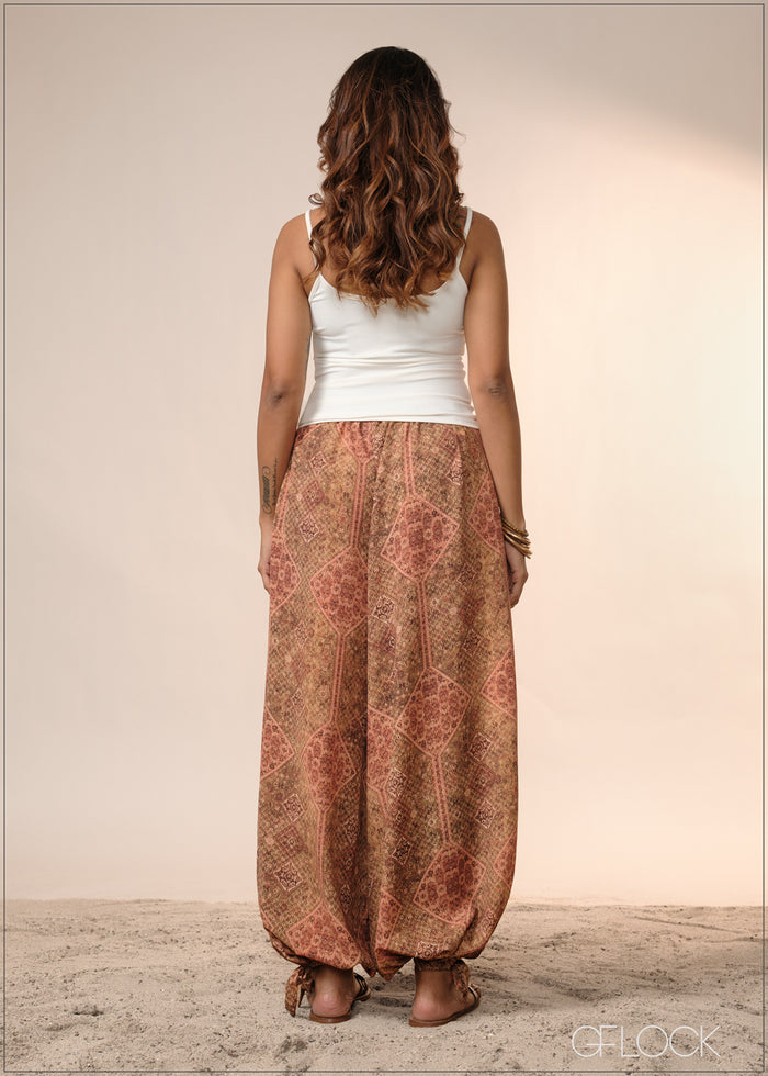 Bow Detailed Balloon Pant - 040426