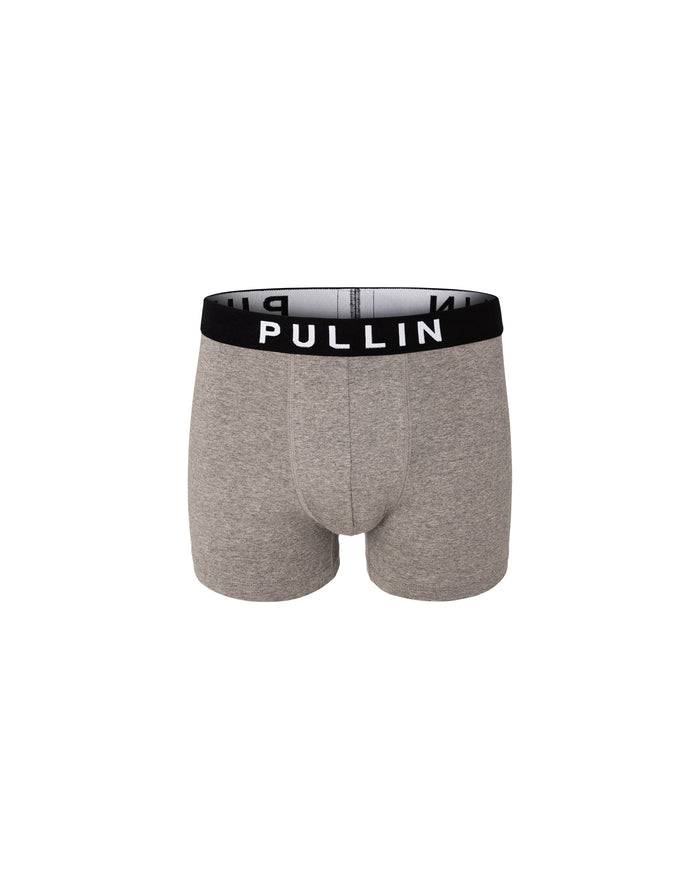 boxer court grey PULLIN en coton