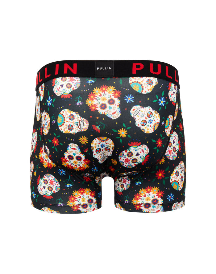 boxer court mexiskull PULLIN en lycra