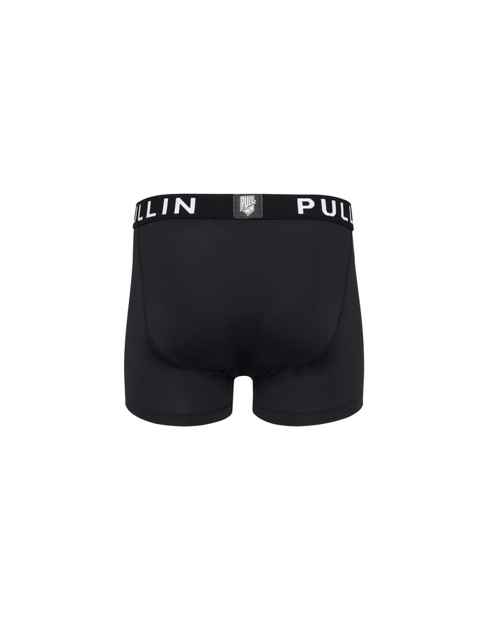 boxer court lycra noir PULLIN en lycra