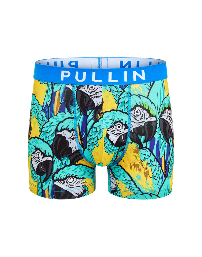 boxer court parrotpart PULLIN en lycra