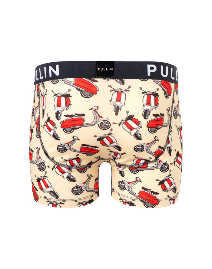 boxer court retroscoot PULLIN en lycra