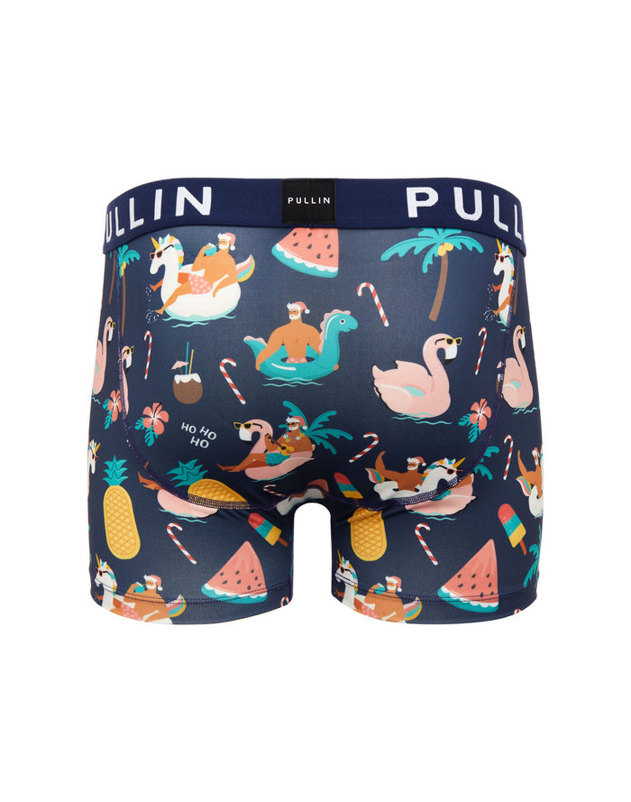 boxer court santaplaya PULLIN en lycra