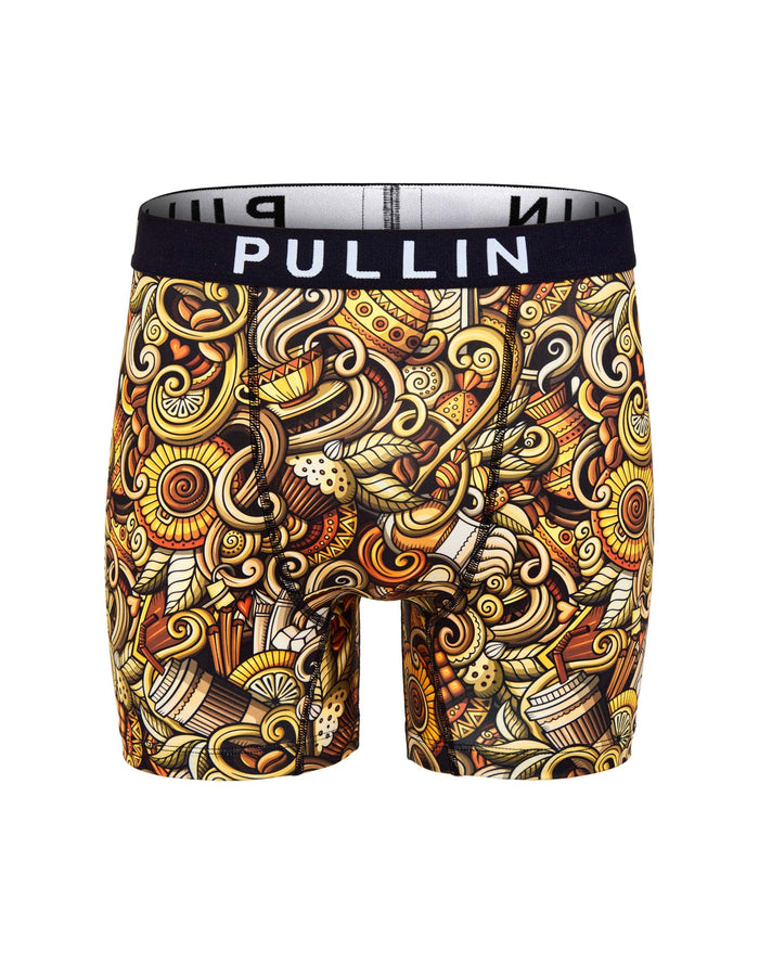 boxer long coffeelife PULLIN en lycra