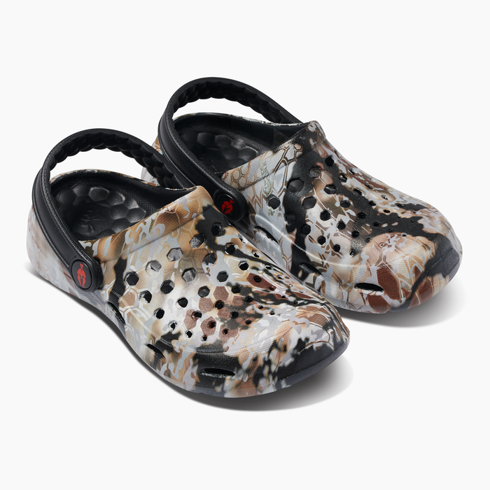 Kryptek Skyfall/Black Kids Active Clog#color_kryptek-skyfall-black