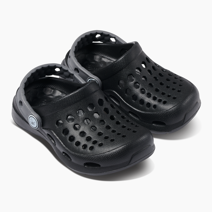 Black/Charcoal Kids Active Clog#color_black-charcoal