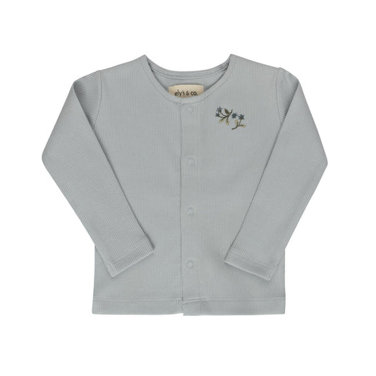 Boys Cardigan – Blue – Embroidered