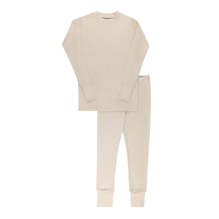 Boys Pajamas – Tan – Speckled Bunny