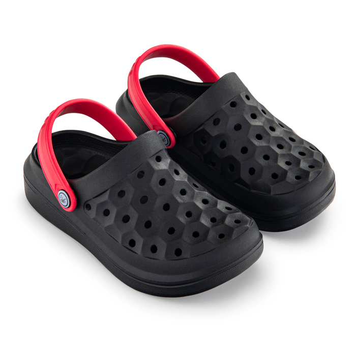 Black/Red Kids' Varsity Clog#color_black-red