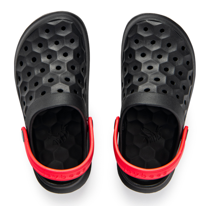Black/Red Kids' Varsity Clog#color_black-red
