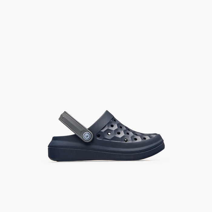 True Navy/Charcoal Kids' Varsity Clog#color_true-navy-charcoal