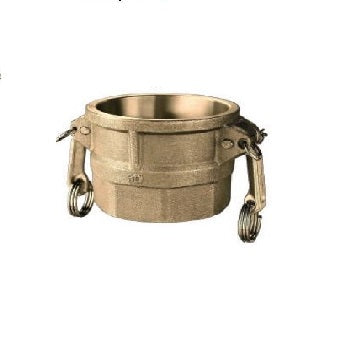 Brass 2" Female Camlock x 2" Female Pipe (npt) Fitting