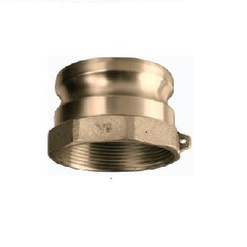 Brass 5" Male Camlock x 5" Female Pipe (npt) Fitting
