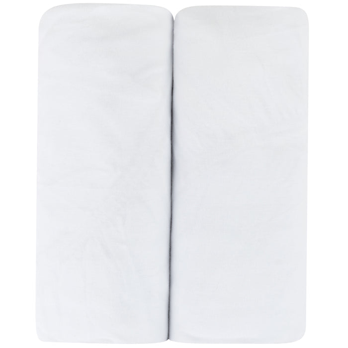 White Crib Sheet 2-Pack