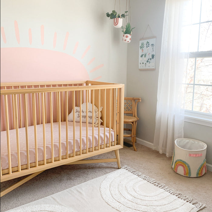 Breathable Crib Sheet Set