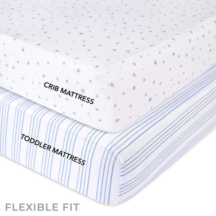 Breathable Crib Sheet Set