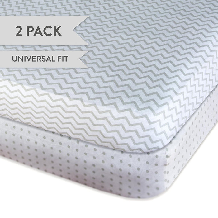 Breathable Crib Sheet Set