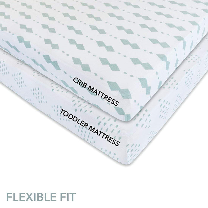 Breathable Crib Sheet Set