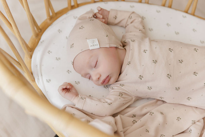 Combed Cotton Floral Nursery Sheets