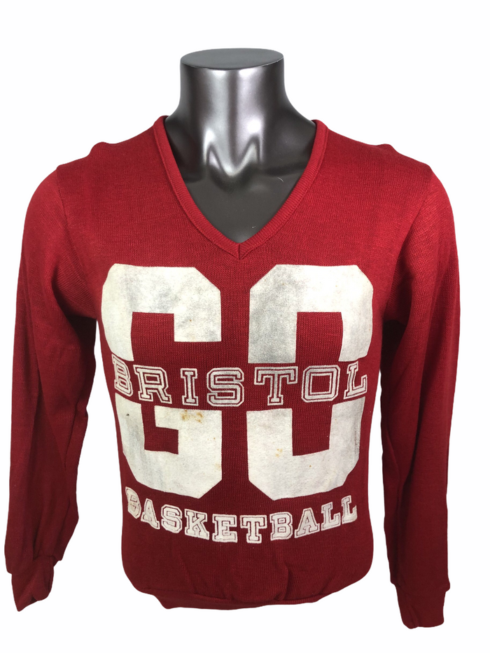 BRISTOL WARRIORS VINTAGE 1980'S BASKETBALL CHEERLEADER SWEATER ADULT SMALL