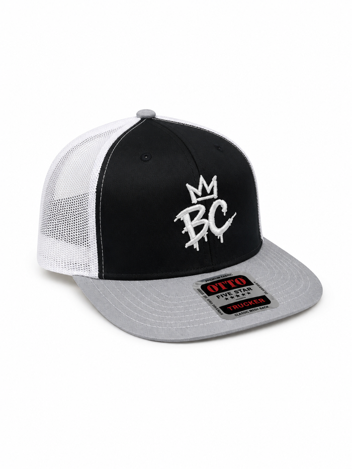 Brotherhood Cornhole Curved Bill Snapback – BC Crown Puffed Embroidered Logo