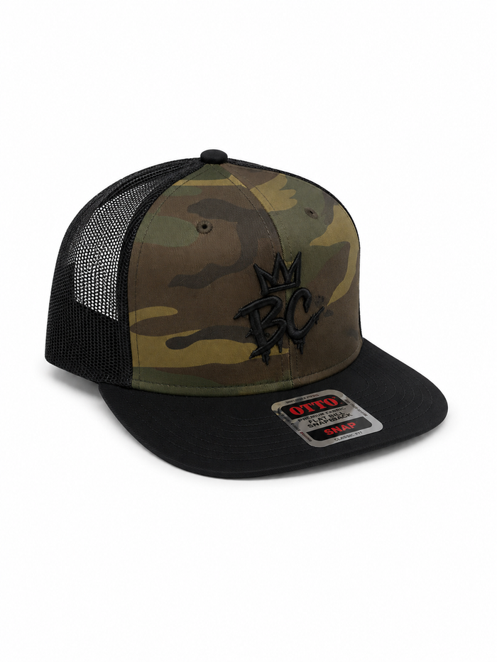 Brotherhood Cornhole Flat Bill Snapback – Puff Embroidered Hat