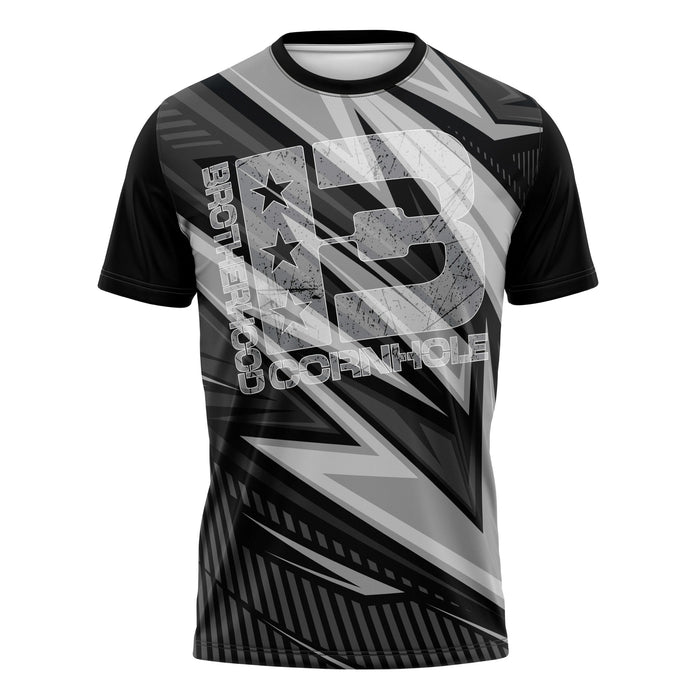 Brotherhood Cornhole Monochrome Blitz Edition Jersey - Brotherhood Cornhole