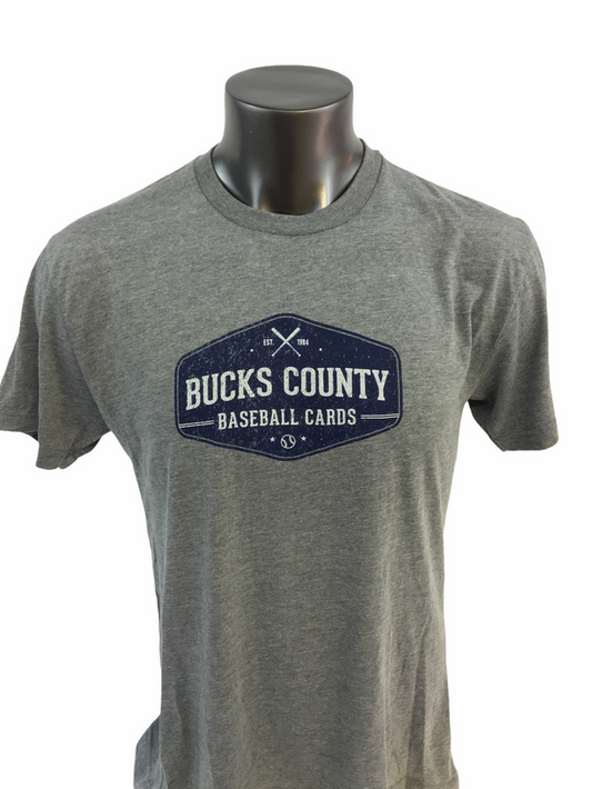 BUCKS COUNTY BASEBALL CARDS VINTAGE T-SHIRT