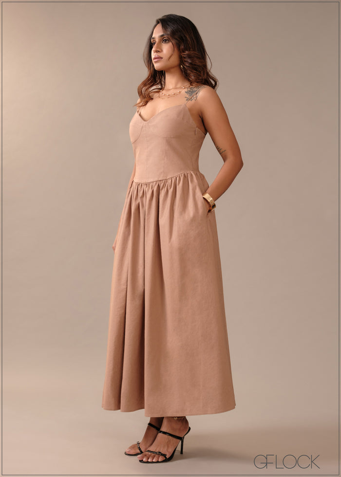 Bust Detail Dress - 290726