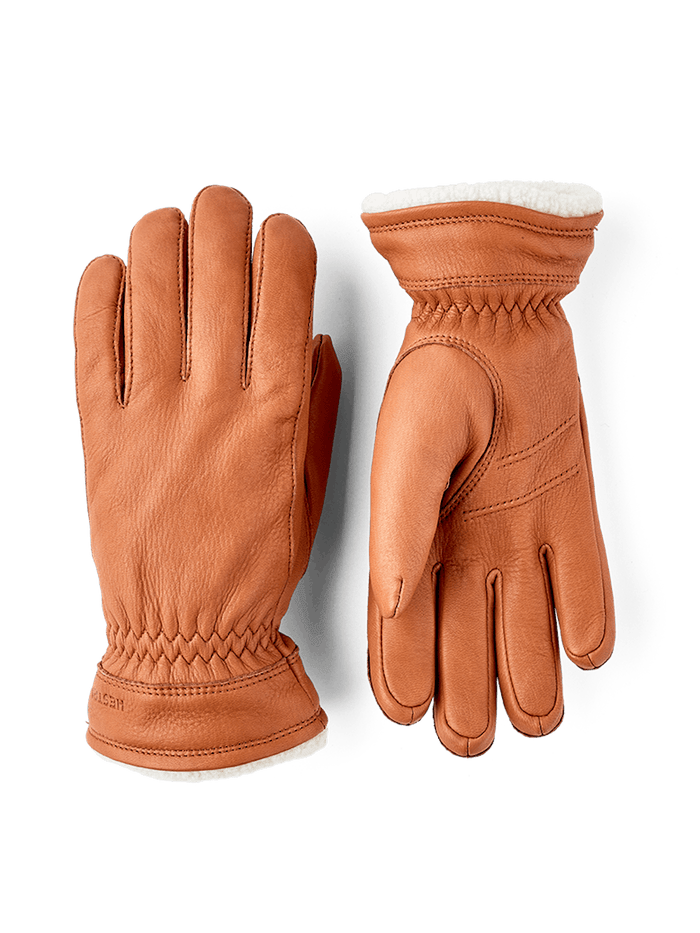 Buvika Deerskin Leather Glove - Cork