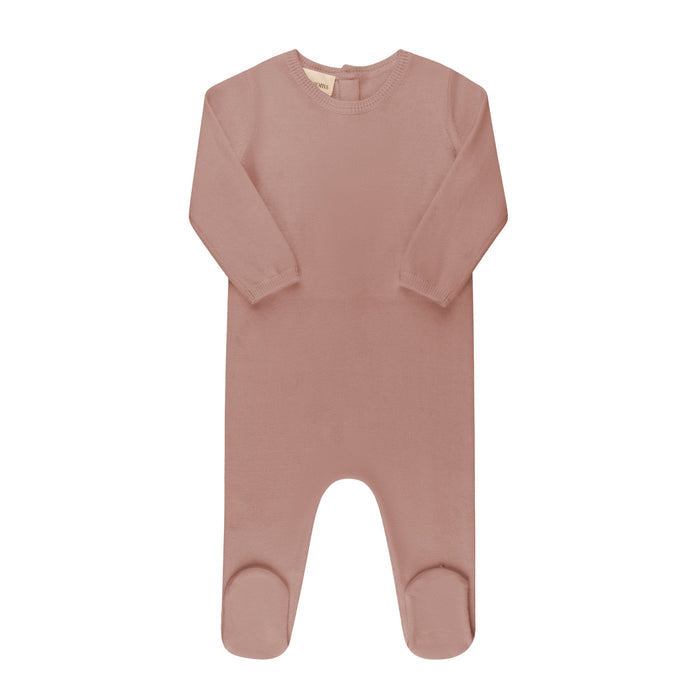 Cable Pointelle Flat Collection - Footie