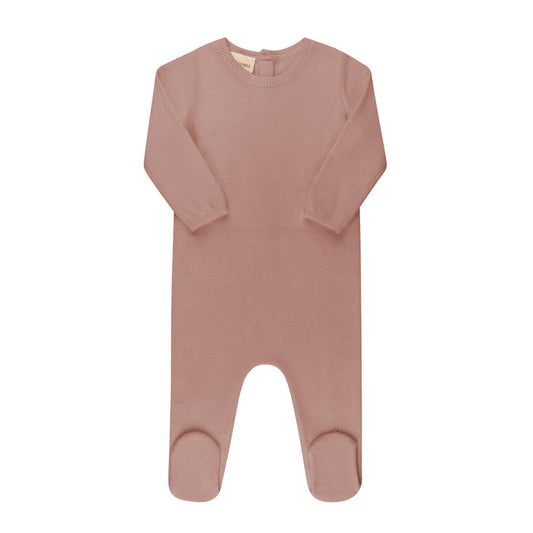 Cable Pointelle Flat Collection - Footie