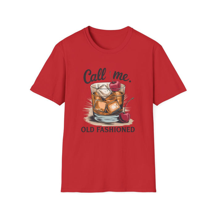 Call Me Old Fashioned Cocktail Lover T-Shirt - funny t-shirt by Cheeky Business