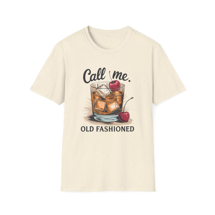 Call Me Old Fashioned Cocktail Lover T-Shirt - funny t-shirt by Cheeky Business