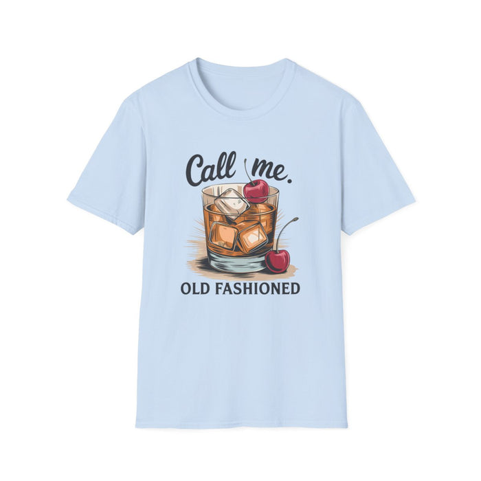 Call Me Old Fashioned Cocktail Lover T-Shirt - funny t-shirt by Cheeky Business