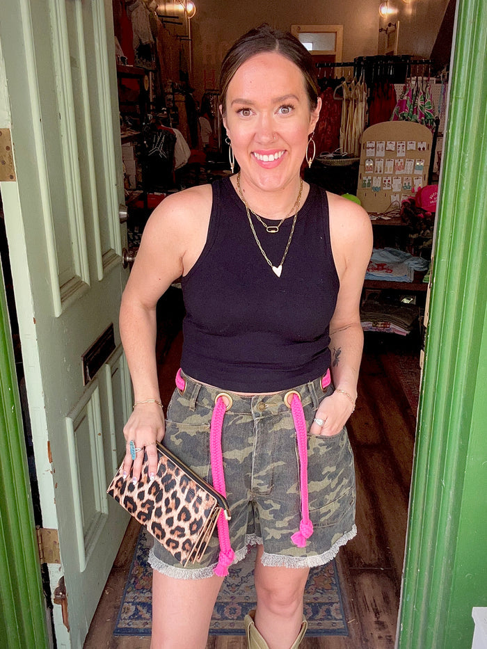 Camo shorts