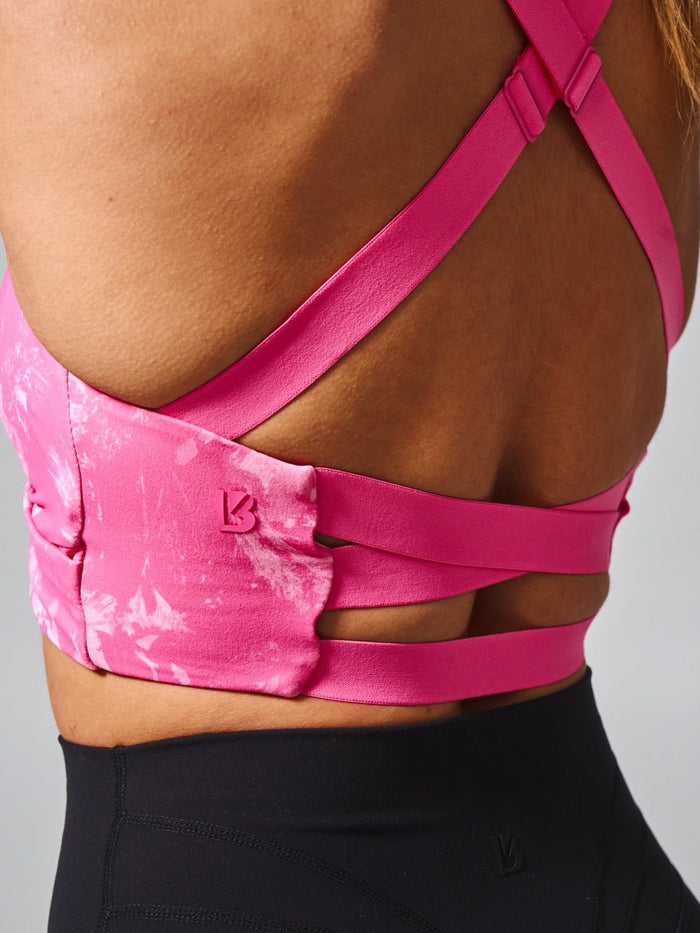 Candy Wrap Sports Bra - Essential Print
