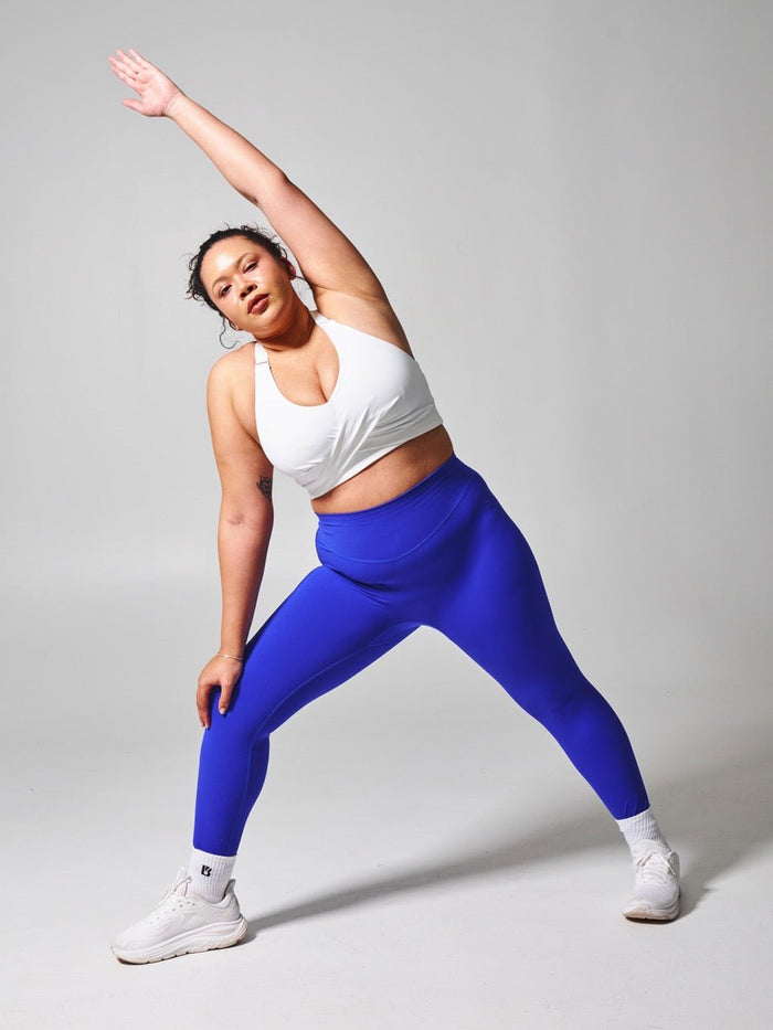 Candy Wrap Sports Bra - White