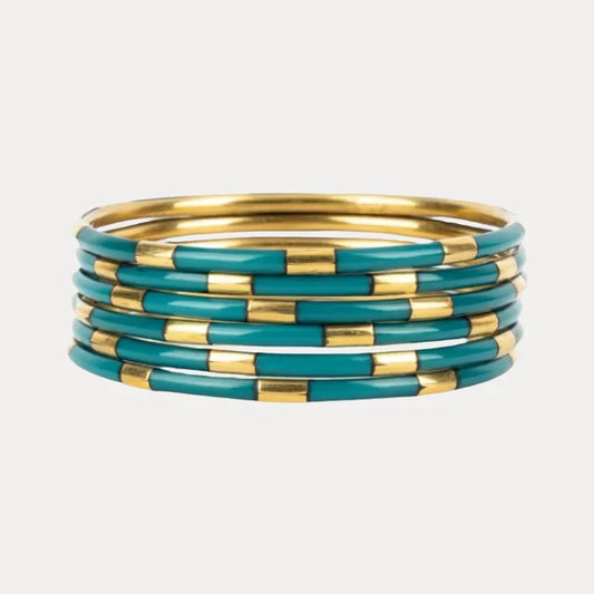 Caribe Veda Bangles - Set of 6