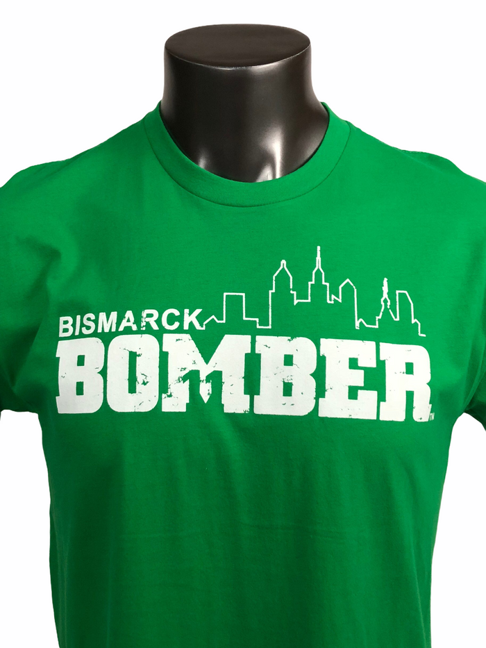 CARSON WENTZ PHILADELPHIA EAGLES RETRO BISMARCK BOMBER T-SHIRT