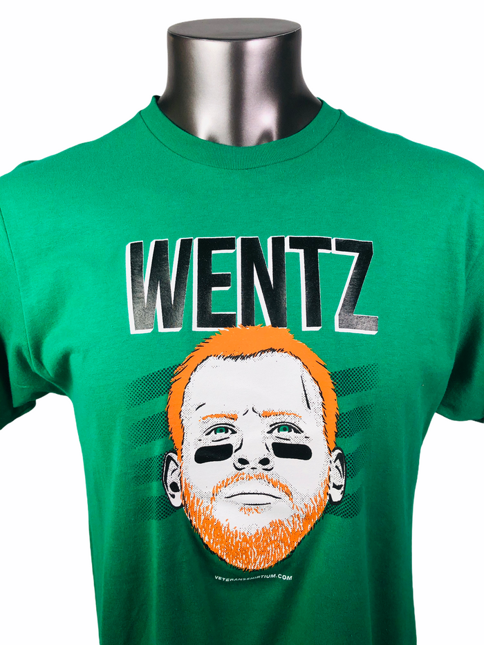 CARSON WENTZ PHILADELPHIA EAGLES T-SHIRT