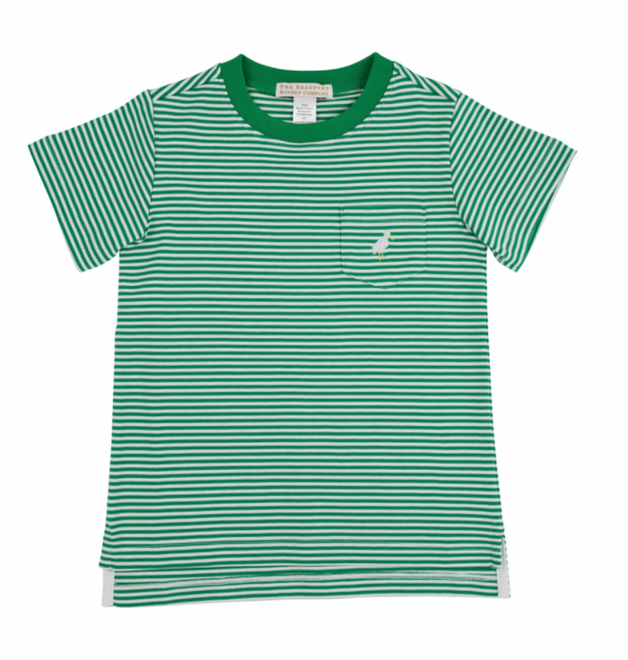 Carter Crewneck Pocket Tee