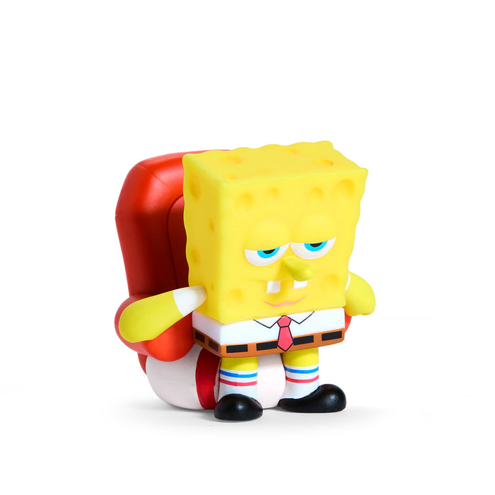 Set of SpongeBob SquarePants 3-inch vinyl mini figures, including Disco Sponge, from the Cavalcade of SpongeBob collection.