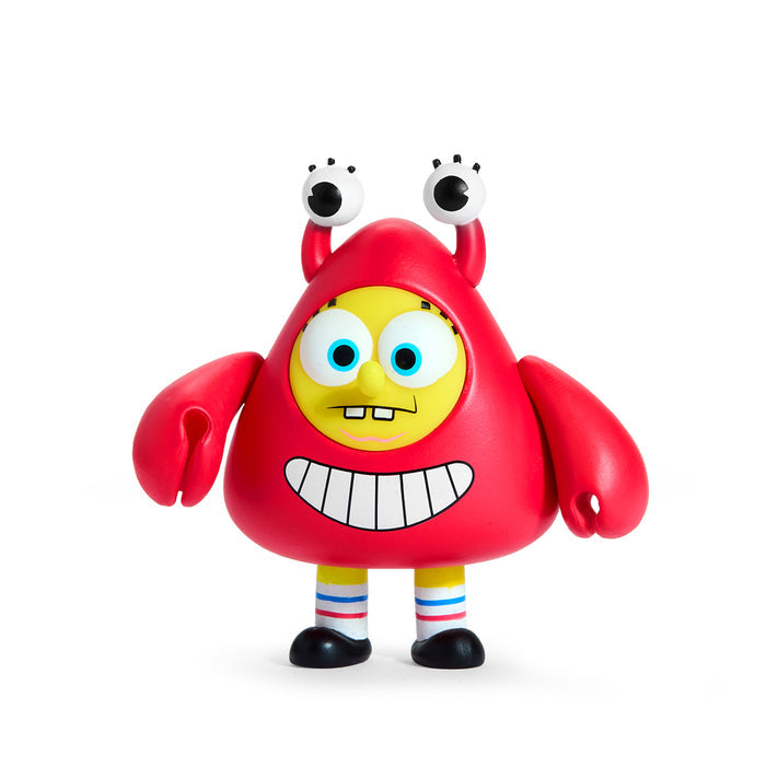 Set of SpongeBob SquarePants 3-inch vinyl mini figures featuring Disco Sponge and other characters from the Cavalcade collection.