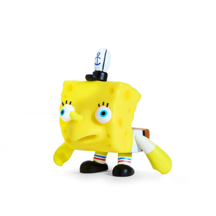 Set of SpongeBob SquarePants 3-inch vinyl mini figures, featuring Disco Sponge and other characters from the Cavalcade collection.