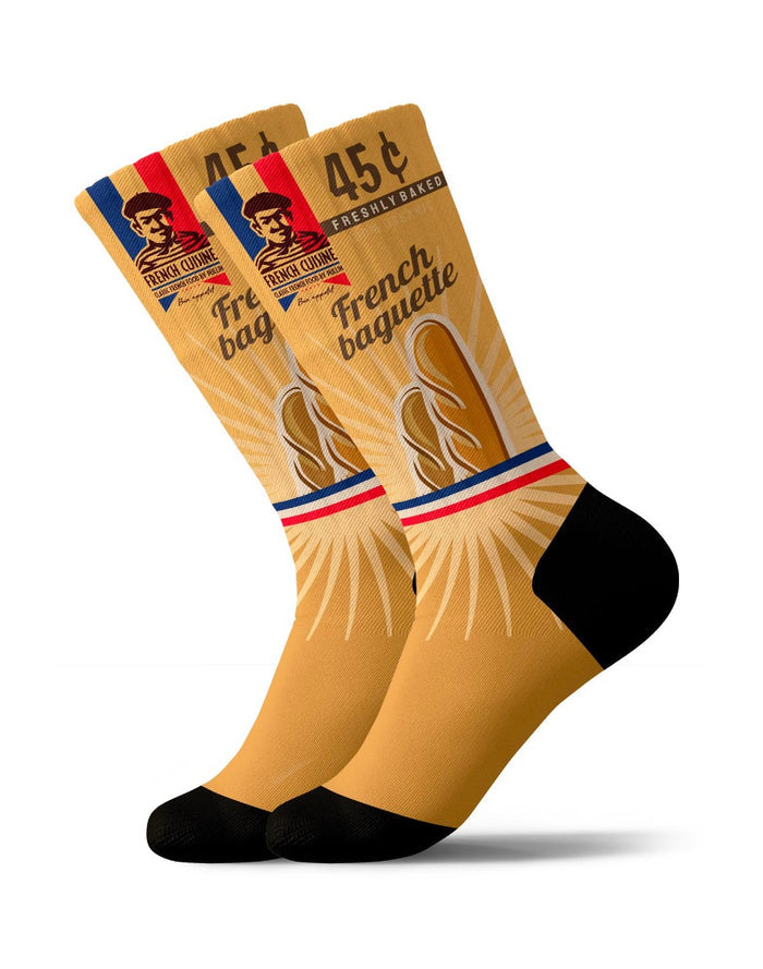 chaussettes sublimées baguet PULLIN