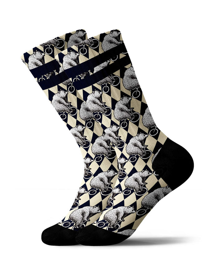 chaussettes sublimées bikebe PULLIN
