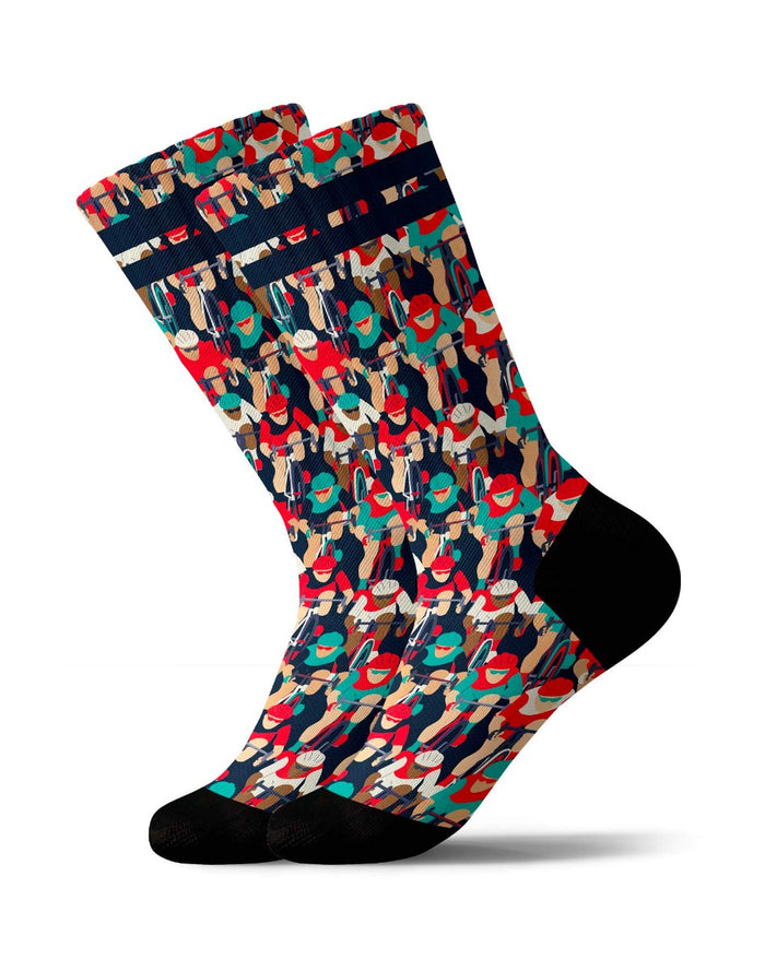 chaussettes sublimées bikera PULLIN