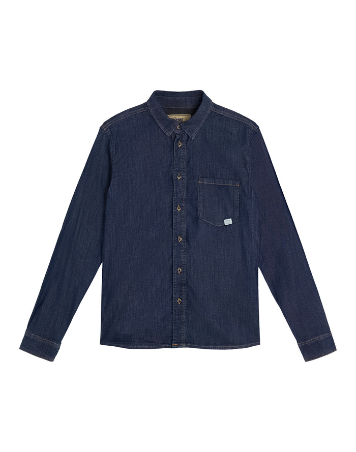chemise lightblue PULLIN en cotton