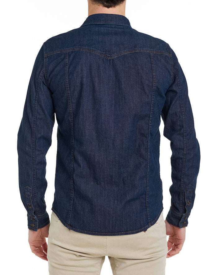 chemise lightblue PULLIN en cotton